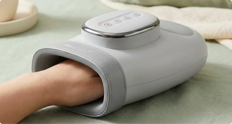 Tired of Creams That Wear Off and Pills That Wear On You? Why People With Achy, Tired Hands Are Turning to an At-Home Massager Instead. A Hand-Care Specialist Explains the Appeal.