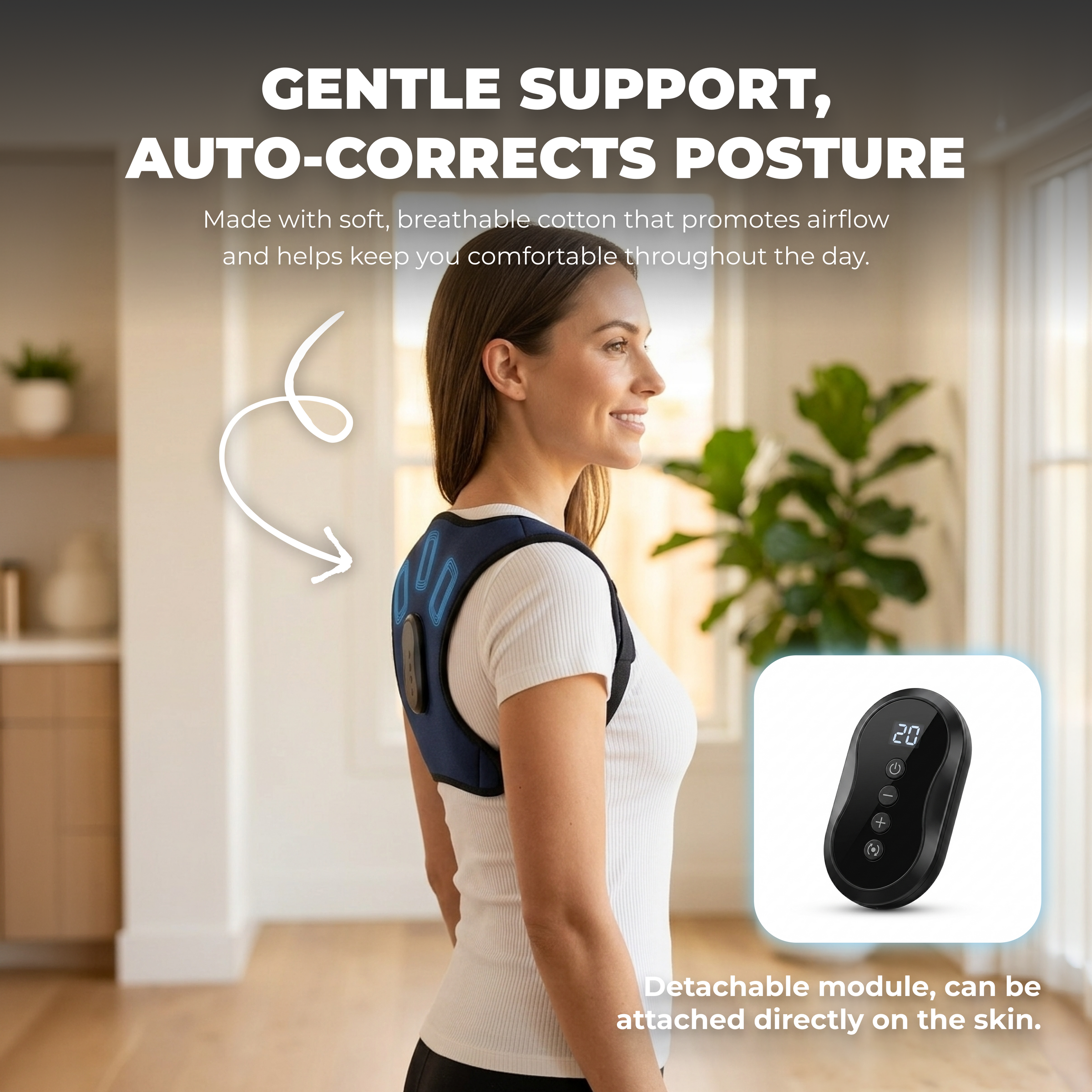 SRI Wellness Smart Posture Corrector