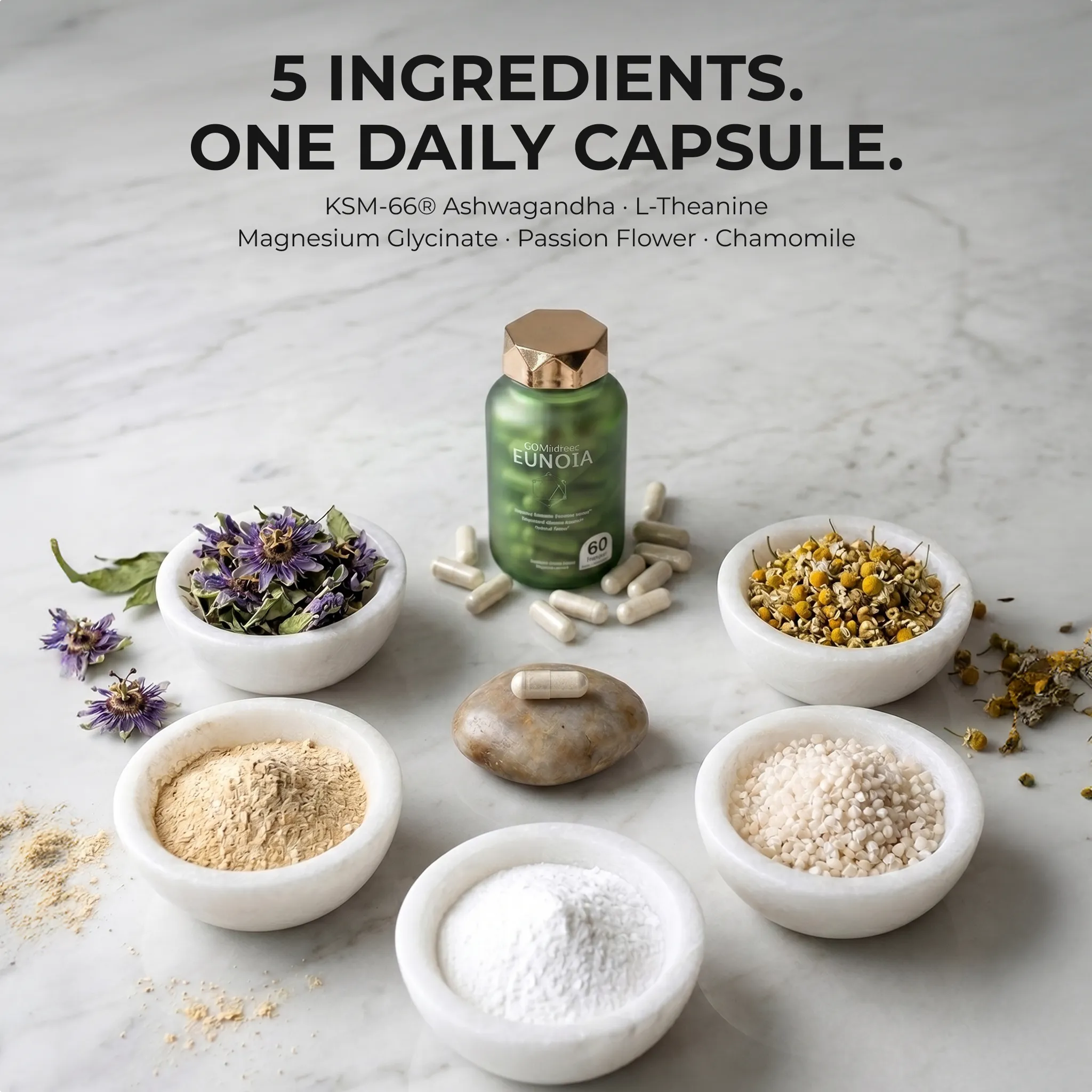 SRI EUNOIA Stress Support Supplements