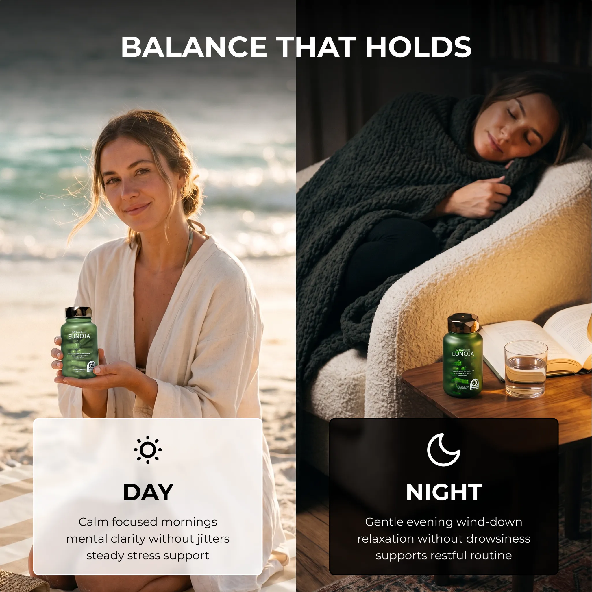 SRI EUNOIA STRESS SUPPORT SUPPLEMENTS