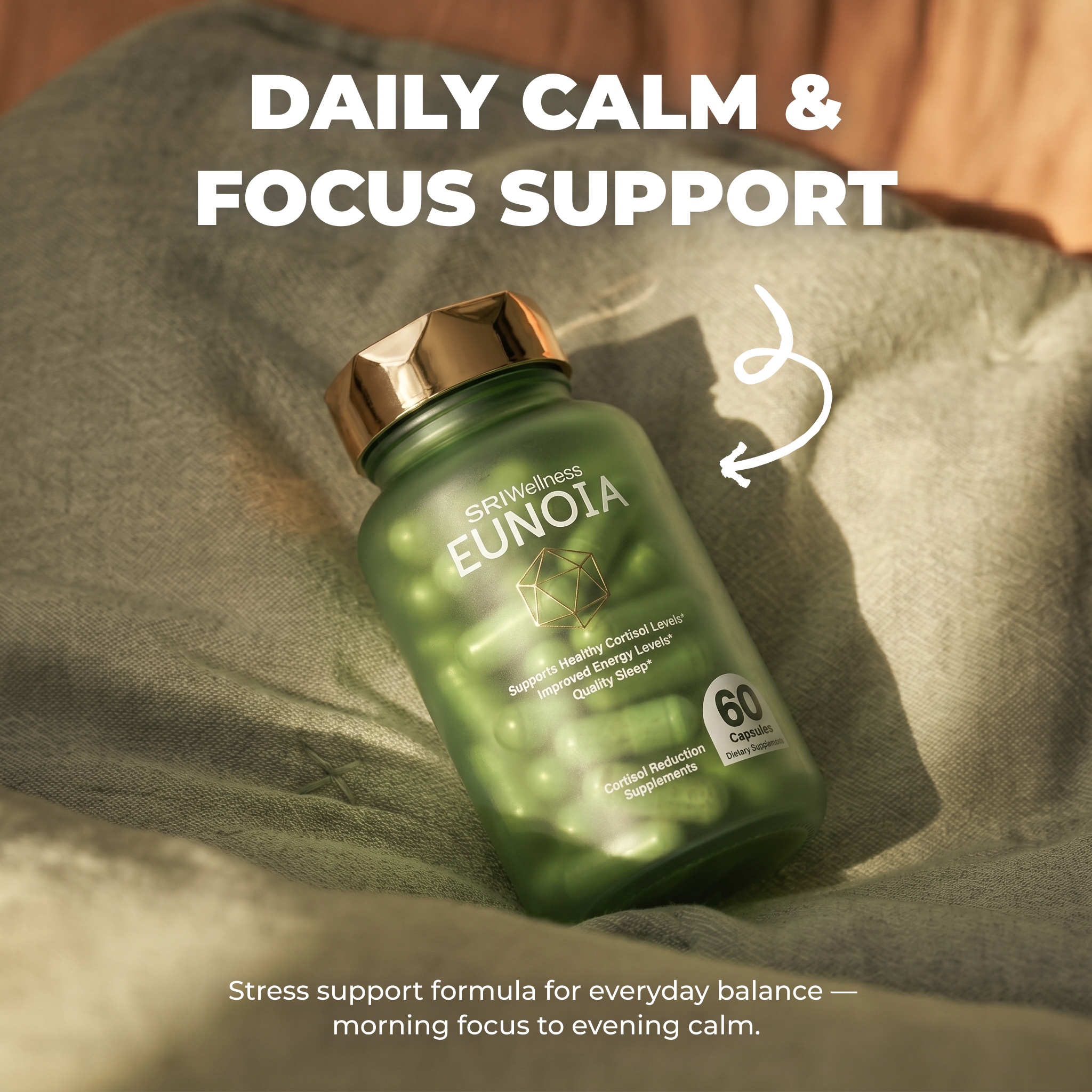 EUNOIA Cortisol reduction supplement