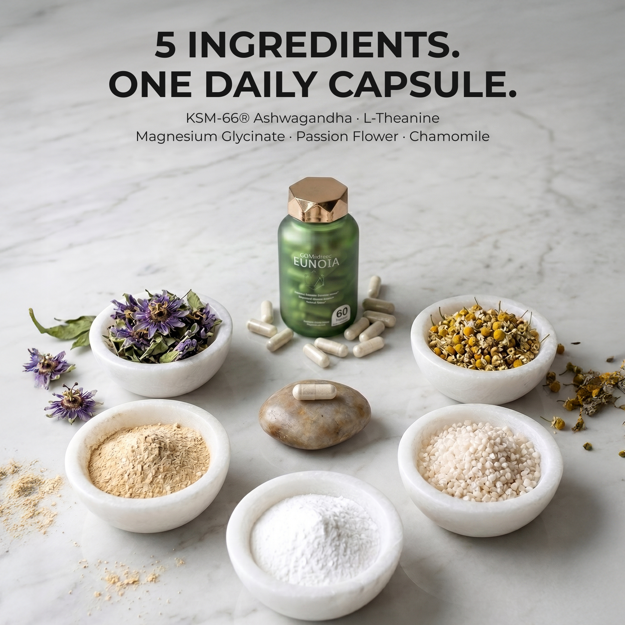 EUNOIA Cortisol reduction supplement