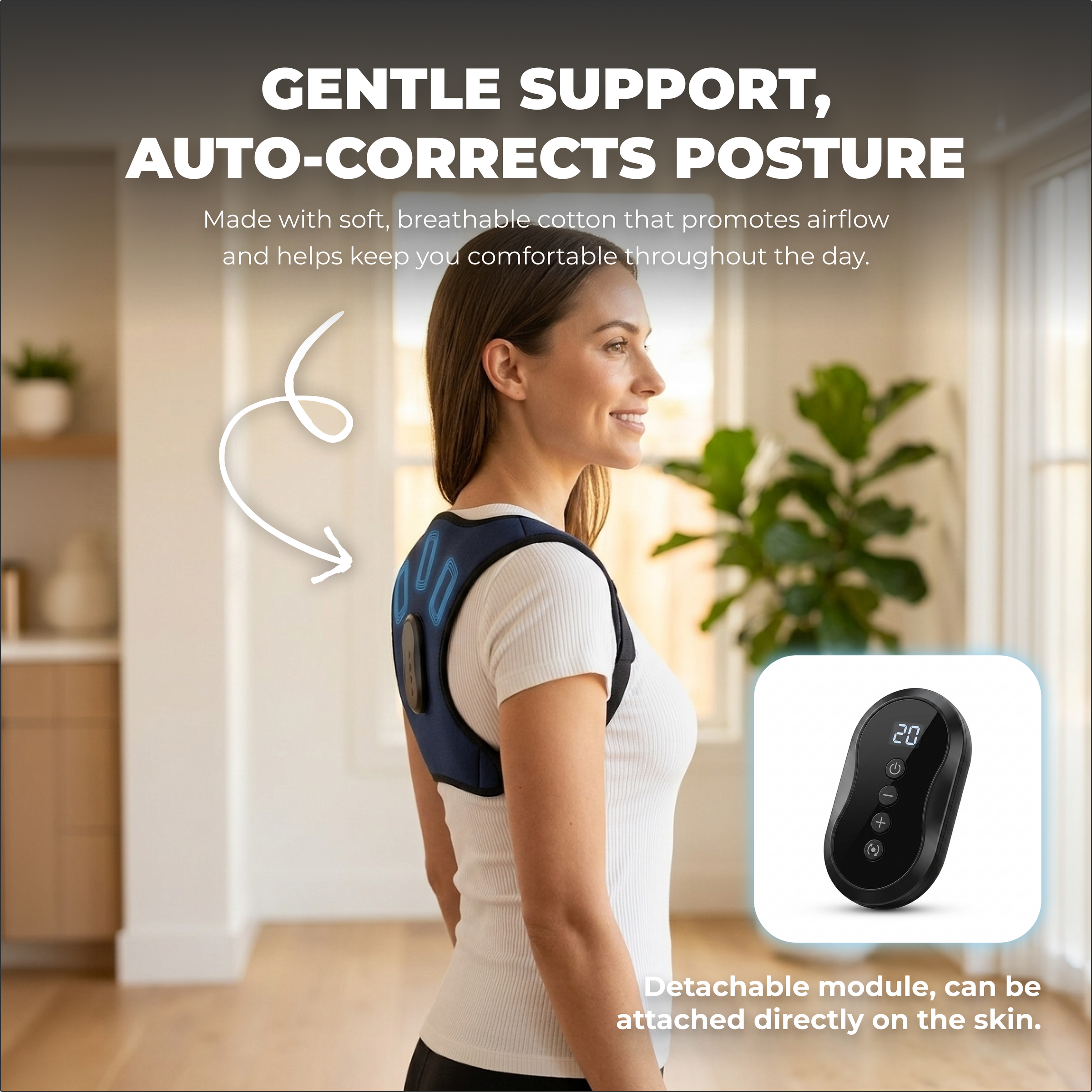 SRI Wellness Smart Posture Corrector